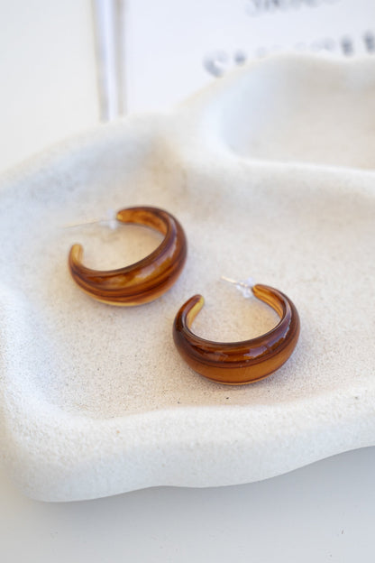 Bijou Earrings - Amber